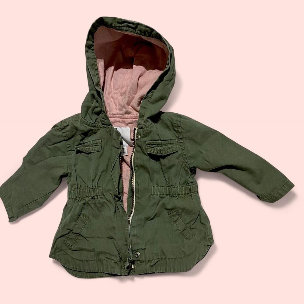 Old-navy Women's Green and Pink Jacket
